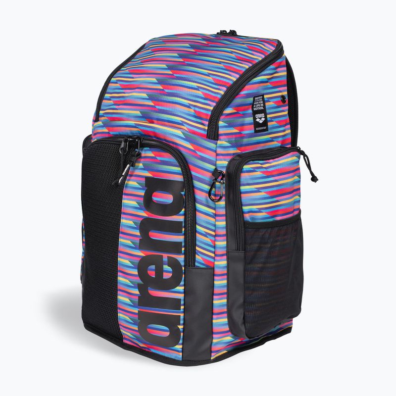 Arena Spiky III 45 l Allover-Rennstreifen Schwimmrucksack 2