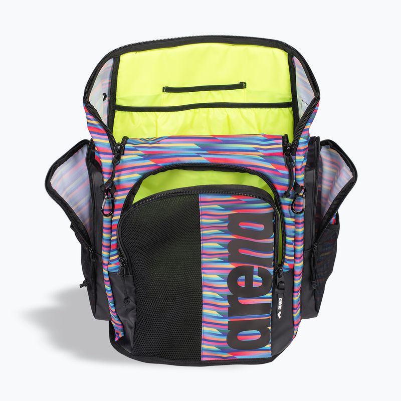 Arena Spiky III 45 l Allover-Rennstreifen Schwimmrucksack 7