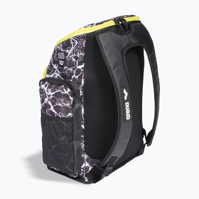 Arena Spiky III 45 l Allover schwarz/weiss Schwimmrucksack 4