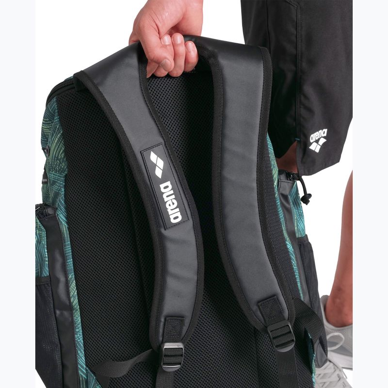 Arena Spiky III 45 l Schwimmrucksack Allover team energy grün 6
