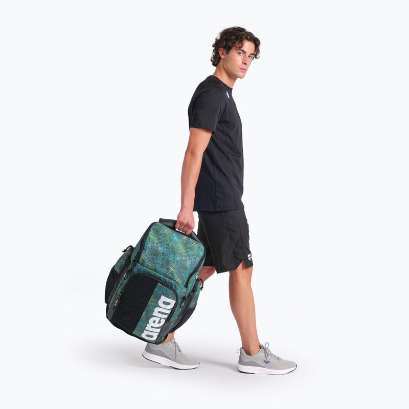 Arena Spiky III 45 l Schwimmrucksack Allover team energy grün 8