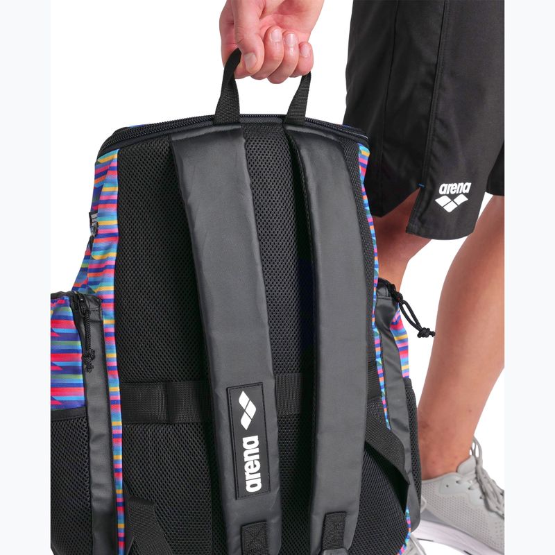 Arena Spiky III 35 l Allover-Rennstreifen Schwimmen Rucksack 8