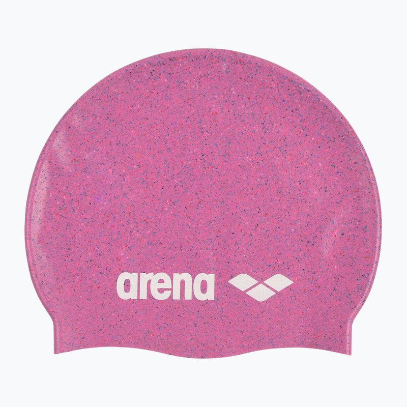 Arena Silikon Badekappe rosa multi