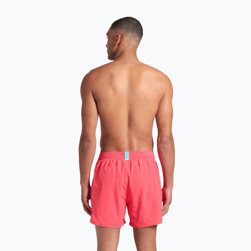 Badeshorts Herren arena Bywayx R calypso coral/dark purple 7