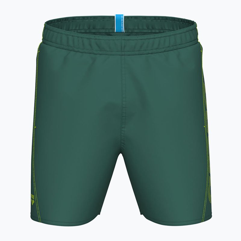 Badeshorts Herren arena Fundamentals Arena Logo Boxer R artic lime/mangrove 3