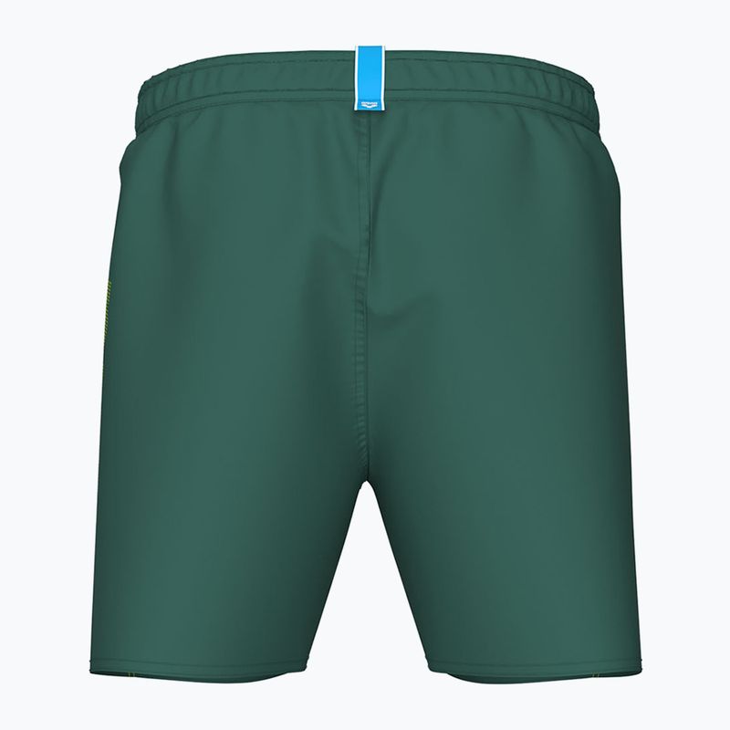 Badeshorts Herren arena Fundamentals Arena Logo Boxer R artic lime/mangrove 4