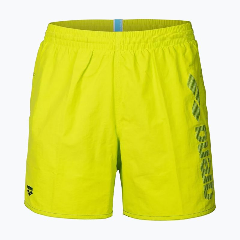 Badeshorts Herren arena Fundamentals Arena Logo Boxer R artic lime/mangrove