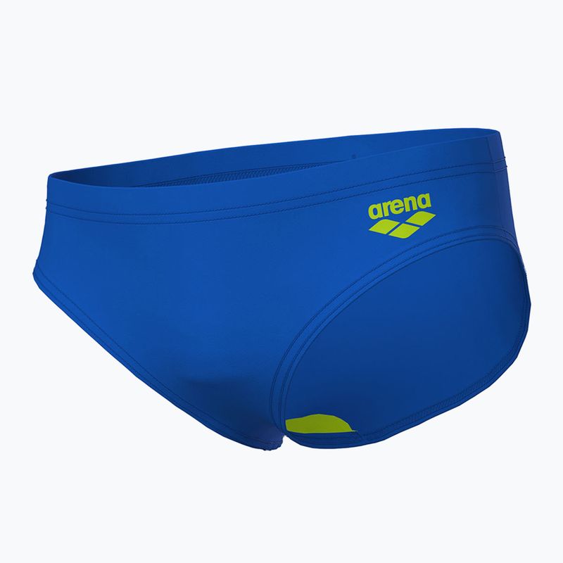 Kinder Badeslip arena B Dynamo Brief R Jr blau china/artic lime 3