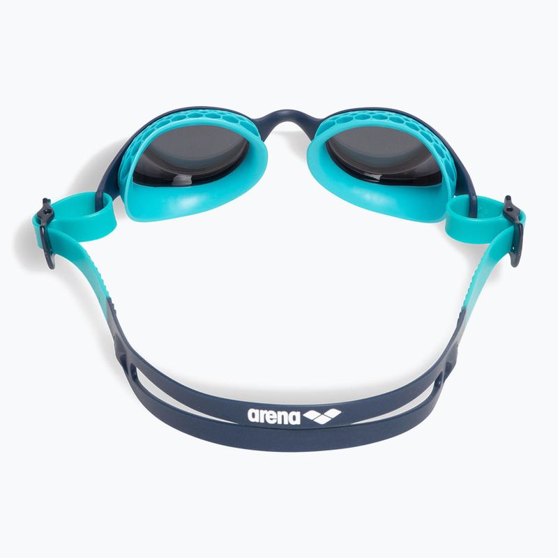 Schwimmbrille Kinder arena Air Jr Mirror silver/navy/water 3
