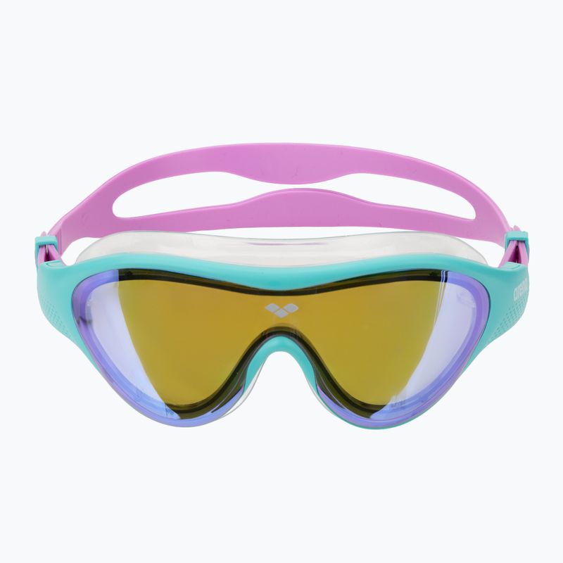 Schwimmbrille Kinder arena The One Mirror Jr blue/water/violet 2