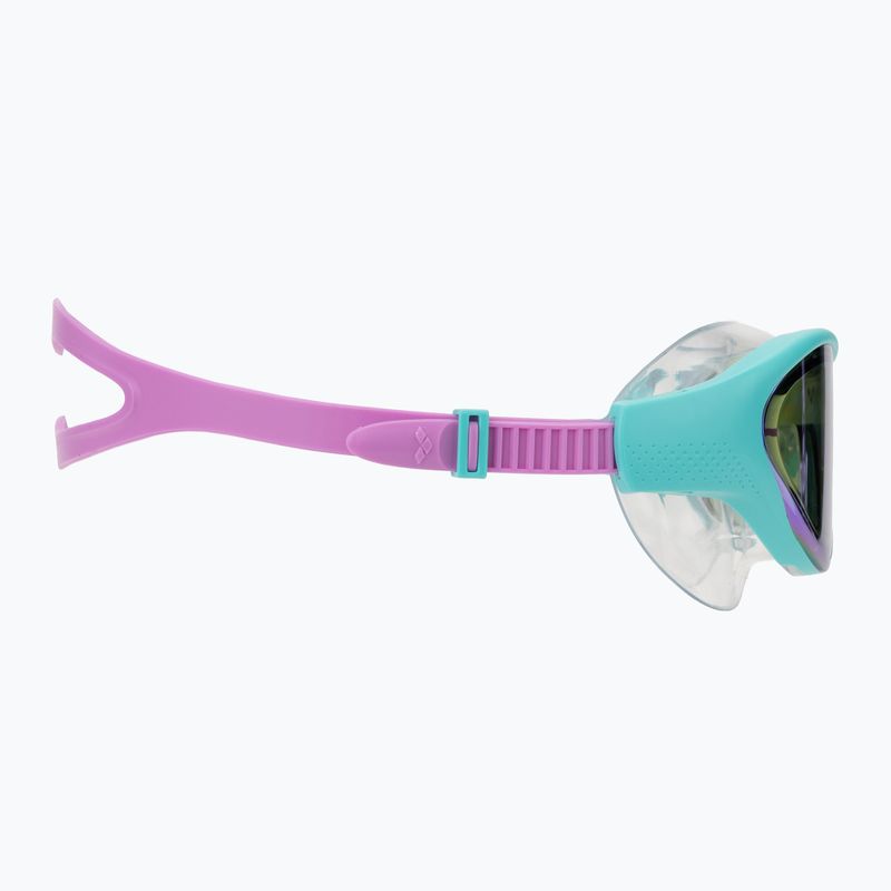 Schwimmbrille Kinder arena The One Mirror Jr blue/water/violet 3