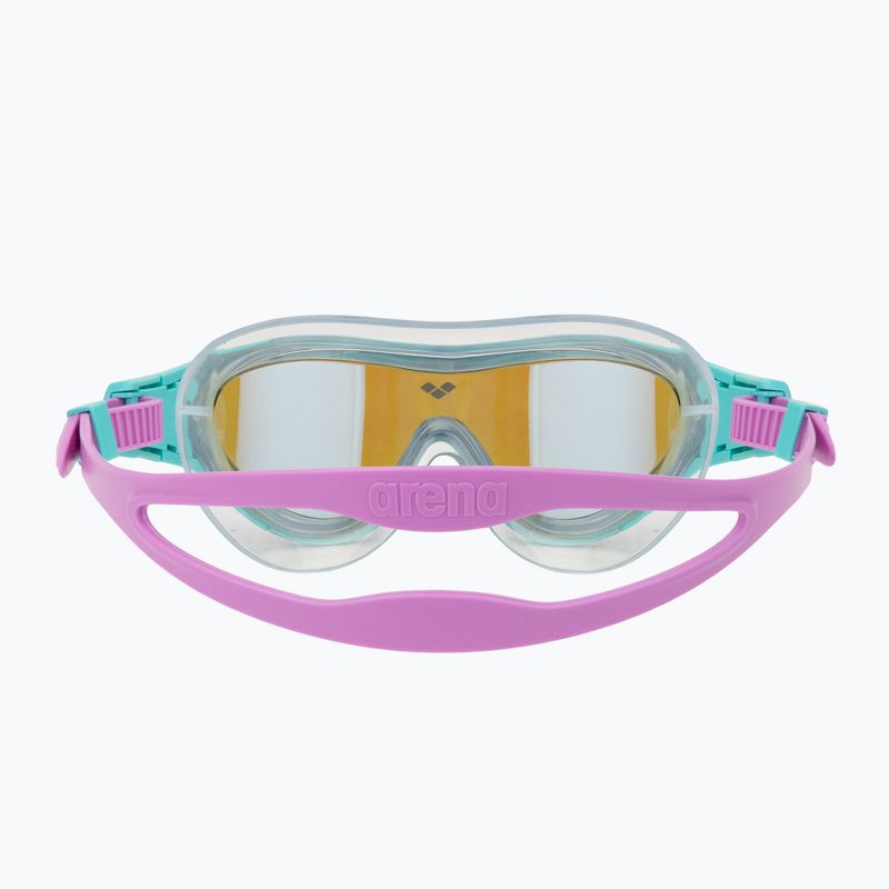 Schwimmbrille Kinder arena The One Mirror Jr blue/water/violet 4