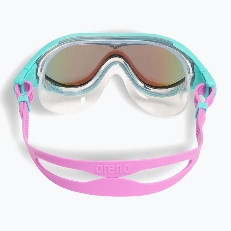 Schwimmbrille Kinder arena The One Mirror Jr blue/water/violet 3