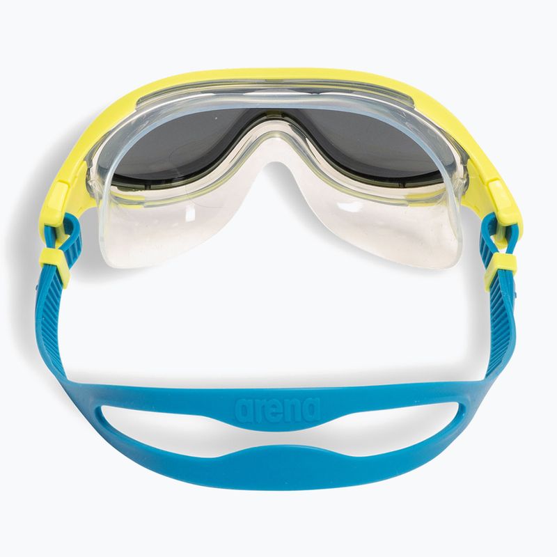 Schwimmbrille Kinder arena The One Mirror Jr silver/soft green/blue cosmo 3