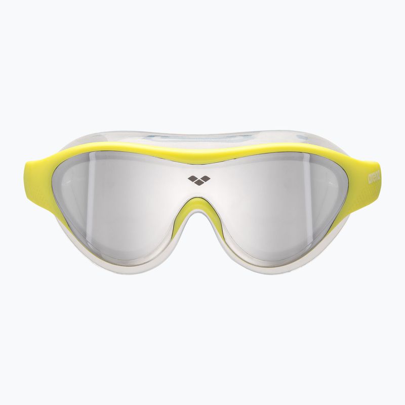 Schwimmbrille Kinder arena The One Mirror Jr silver/soft green/blue cosmo 4