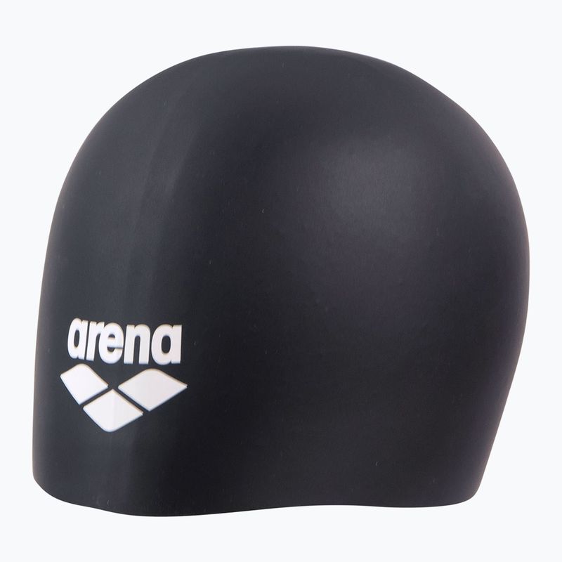 Arena Long Hair Badekappe schwarz/weiß 2