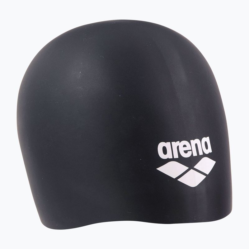 Arena Long Hair Badekappe schwarz/weiß 3