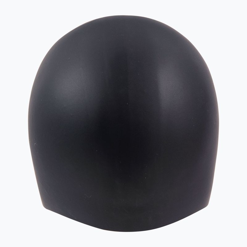 Arena Long Hair Badekappe schwarz/weiß 4
