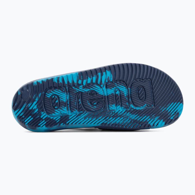 Arena Urban Active Jr Kinder-Flip-Flops navy/navy/türkis 4