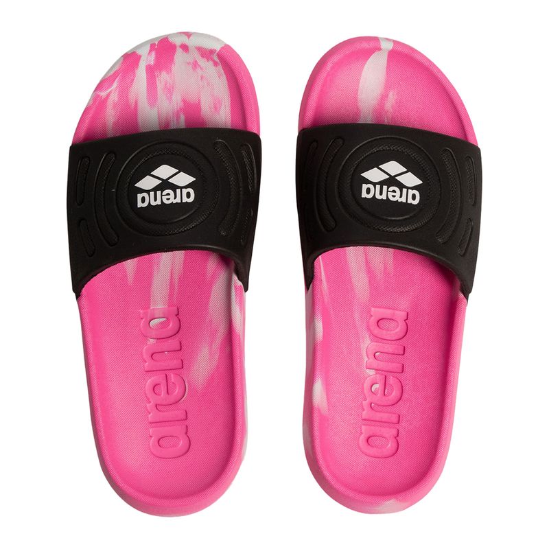 Arena Urban Active Jr Kinder-Flip-Flops rosa/schwarz/weiß 3