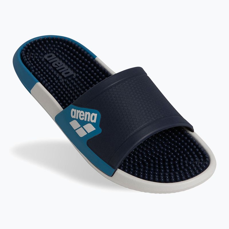 Badeschlappen arena Marco Active navy/white/turquoise 2