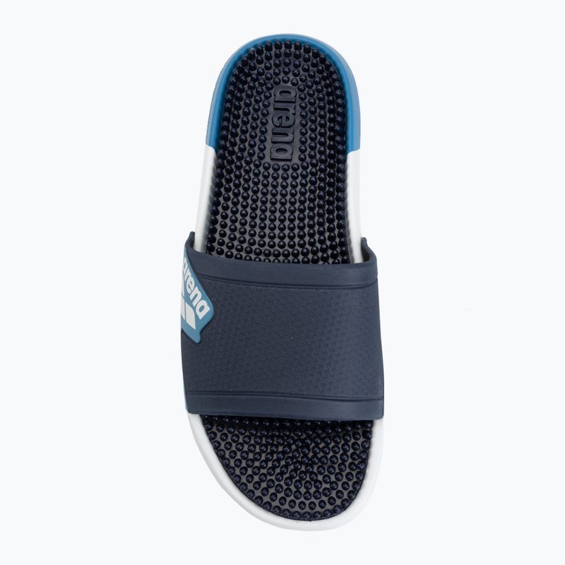 Badeschlappen arena Marco Active navy/white/turquoise 5