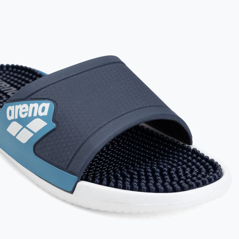 Badeschlappen arena Marco Active navy/white/turquoise 7