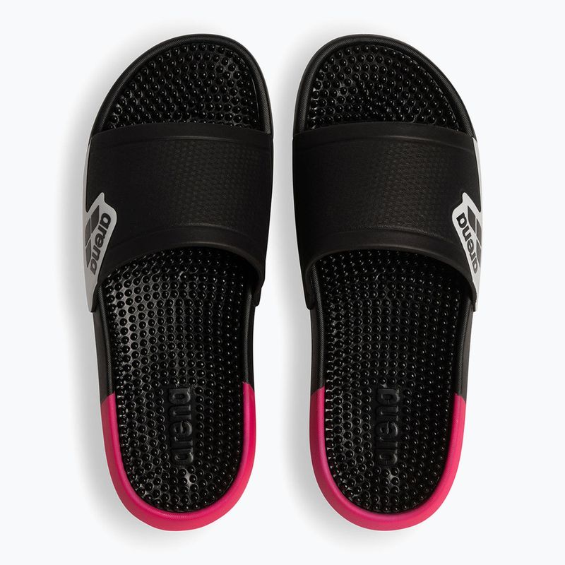 Arena Marco Active Flip-Flops schwarz/rosa/weiß 10