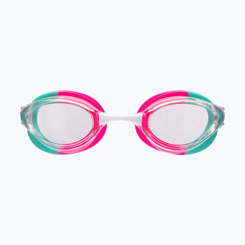 Schwimmbrille arena Python clear/shocking pink/water 4