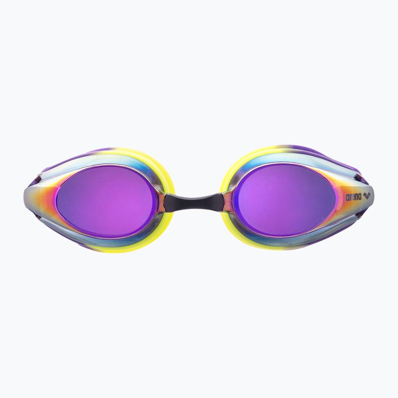 Schwimmbrille arena Tracks Mirror violet/plum/artic lime 4