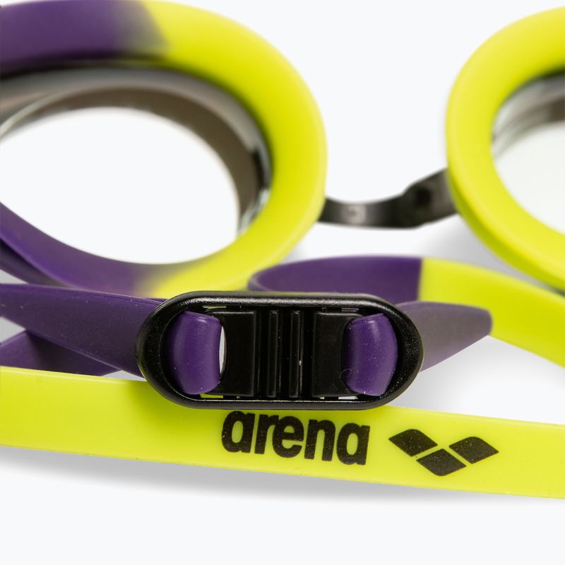 Schwimmbrille arena Tracks Mirror violet/plum/artic lime 6