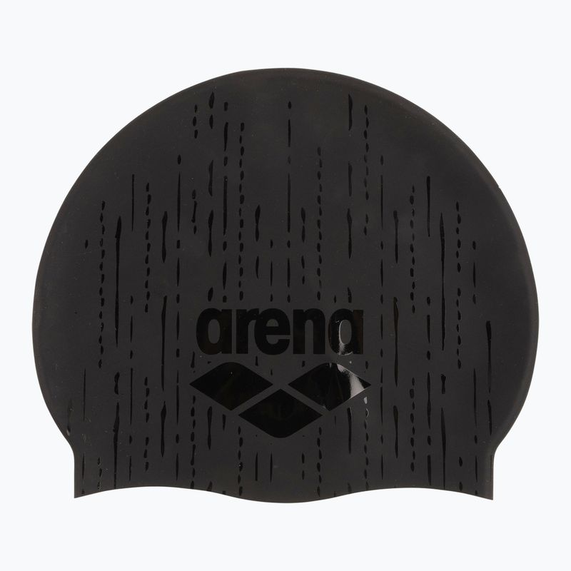 Arena Shine schwarz/blaue Badekappe 2