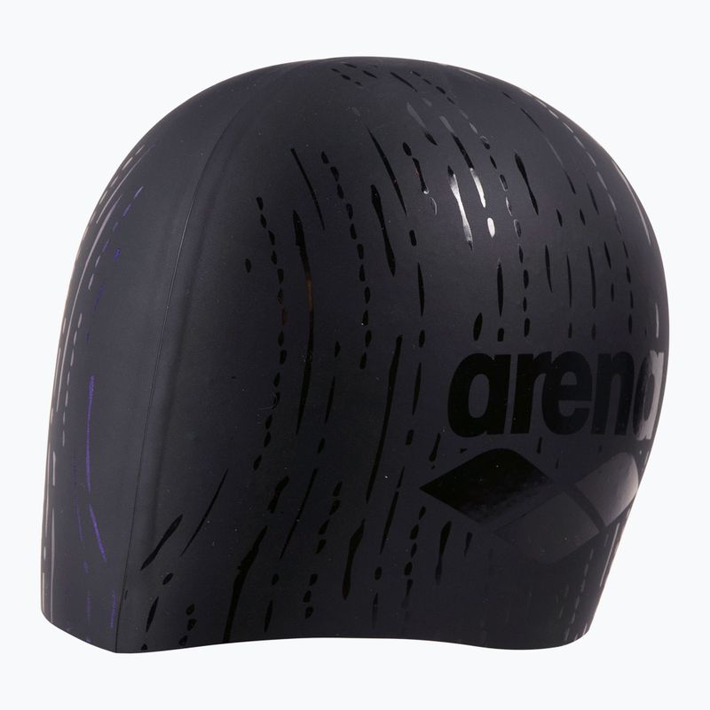Arena Shine schwarz/blaue Badekappe 3