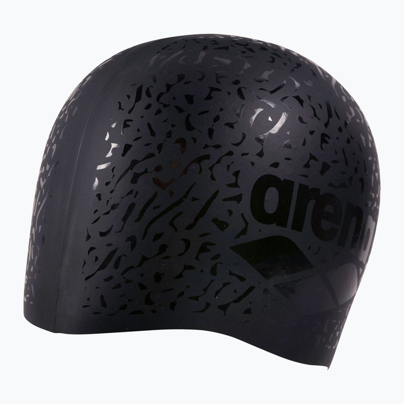 Arena Shine schwarz/pflaume Badekappe 3