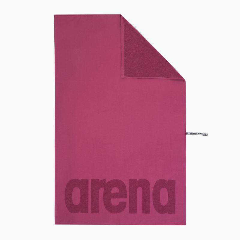Arena Softdry Schnell trocknendes Handtuch dunkelviolett