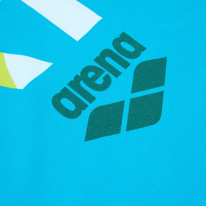 Arena Handtuch Bedruckt türkis multi 2