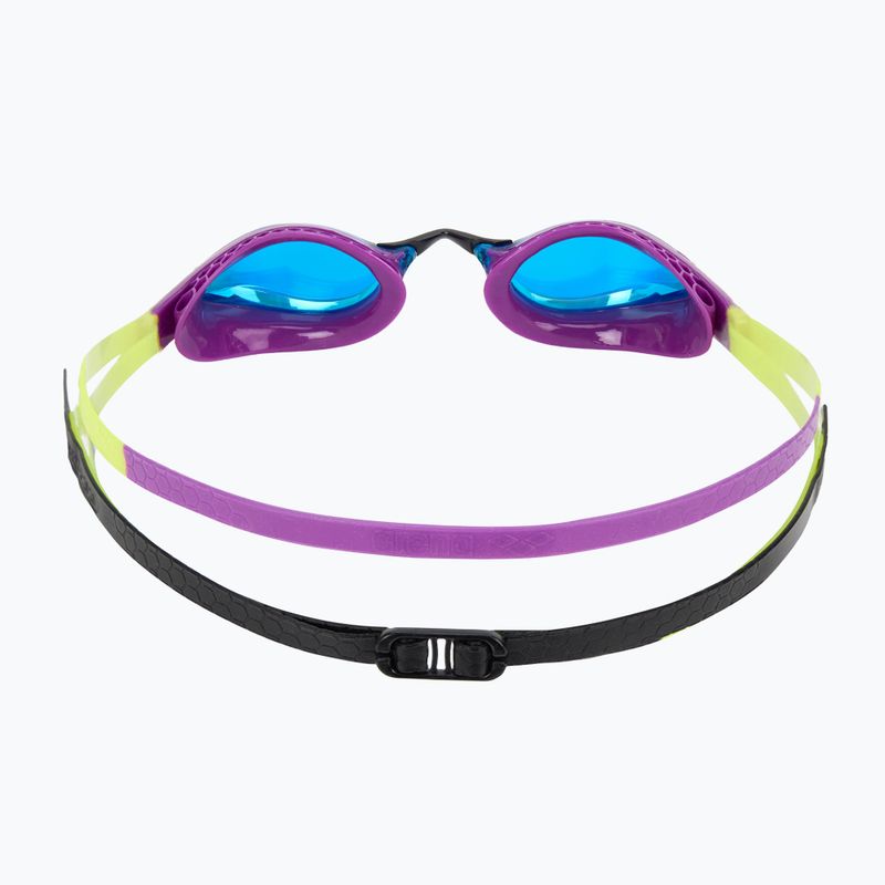 Arena Air-Speed Mirror Schwimmbrille aqua/plum/artic lime 4