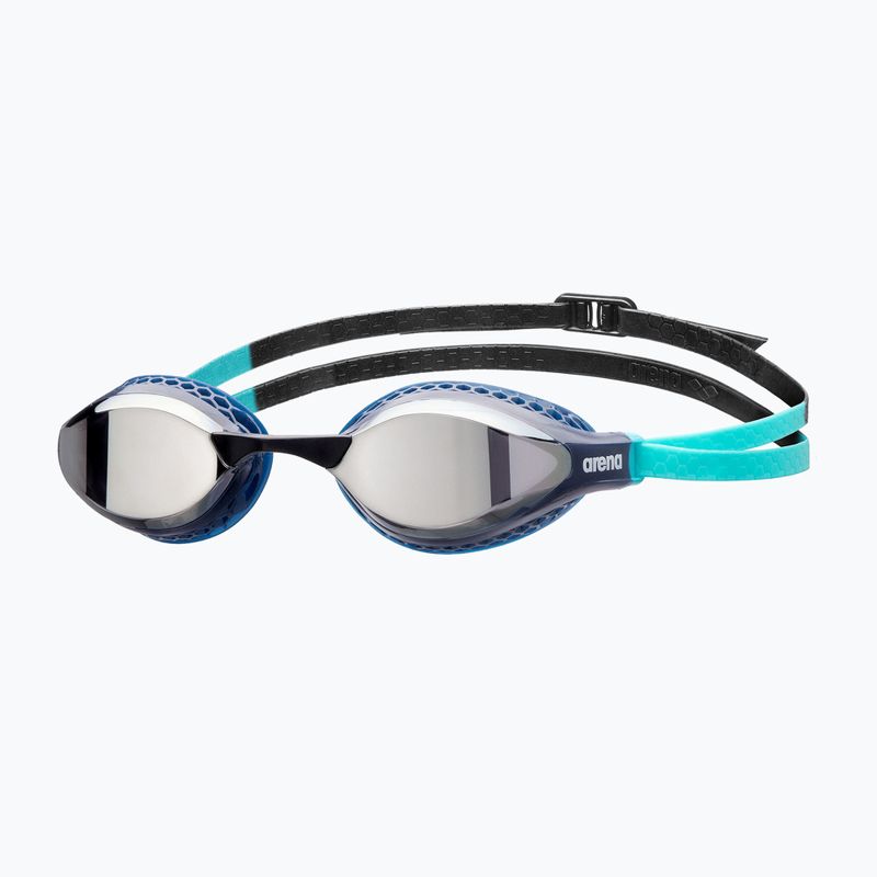 Arena Air-Speed Mirror Schwimmbrille silber/marine/wasser