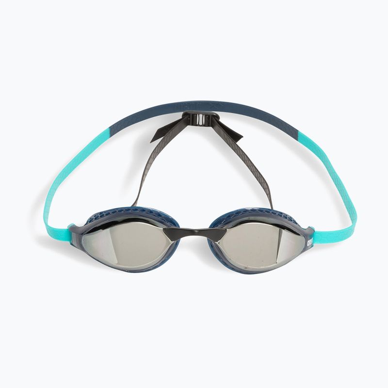 Arena Air-Speed Mirror Schwimmbrille silber/marine/wasser 2