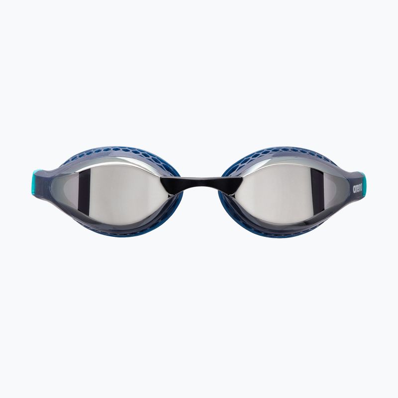 Arena Air-Speed Mirror Schwimmbrille silber/marine/wasser 4
