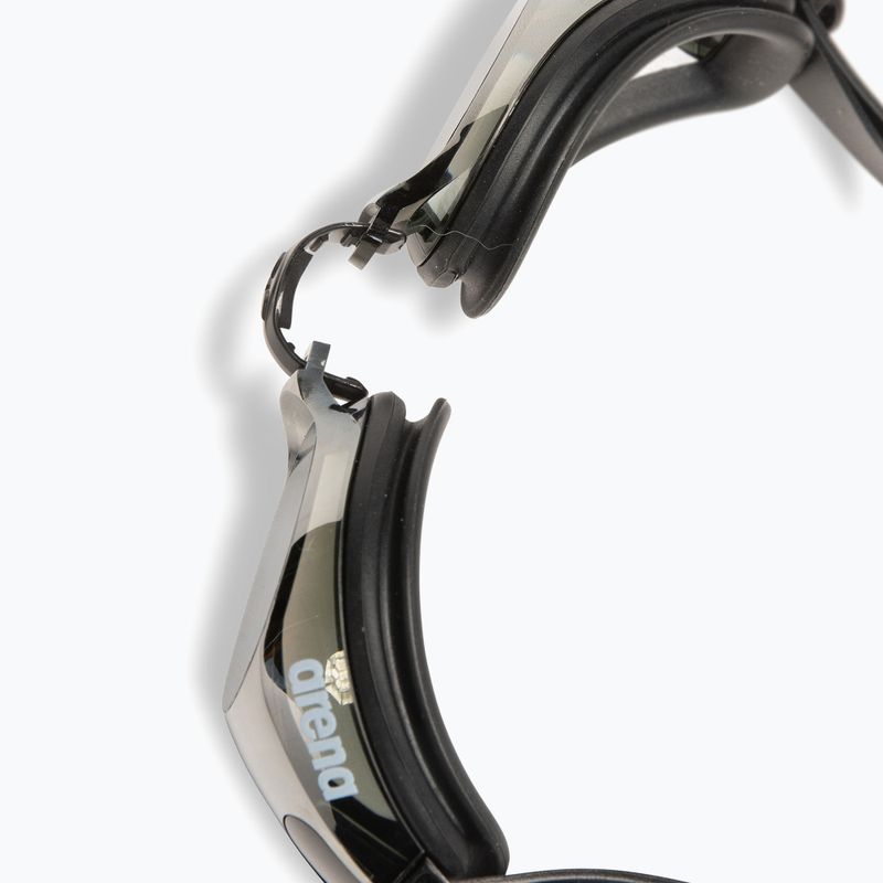 Arena Zoom X-Fit Mirror silber/schwarz/schwarz Schwimmbrille 5