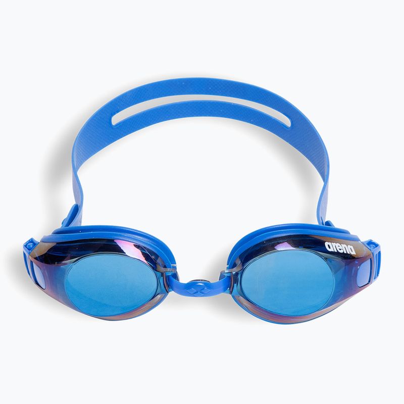 Arena Zoom X-Fit Mirror blau/blau/blaue Schwimmbrille 2
