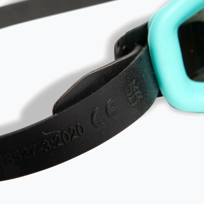 Arena Zoom X-Fit Mirror Schwimmbrille Türkis/Wasser/Schwarz 7