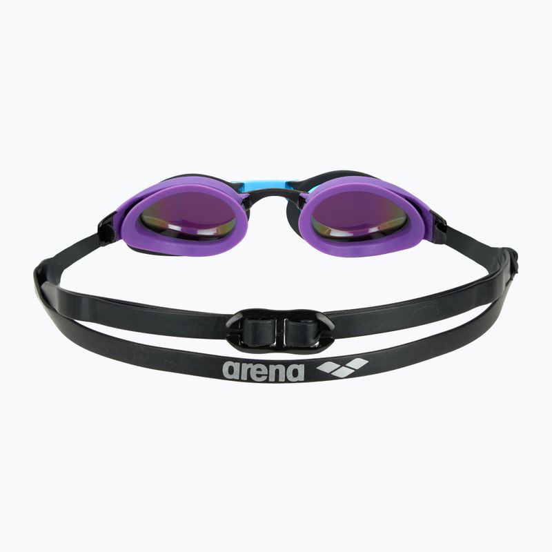 Arena Schwimmbrille Cobra Swipe Mirror smaragd/pflaume/schwarz 4
