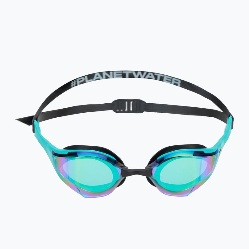 Arena Schwimmbrille Cobra Edge Swipe Mirror smaragd/peacock/schwarz 2