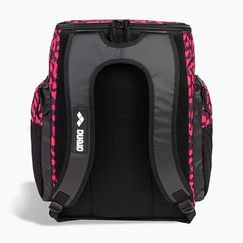 Arena Spiky III 45 l Schwimmrucksack Allover violett / geranium 2