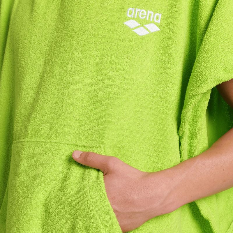 Poncho arena Cotton Poncho artic lime/white 10