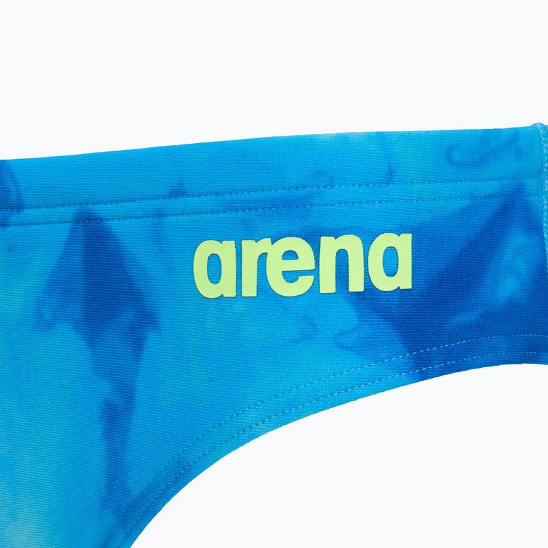 Schwimm-Slips Herren arena Tie-Dye Briefs Allover blue multi 3