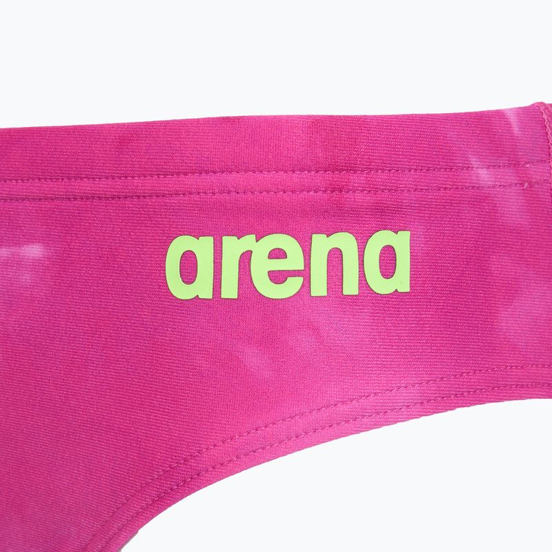 Schwimm-Slips Herren arena Tie-Dye Briefs Allover shocking pink multi 3
