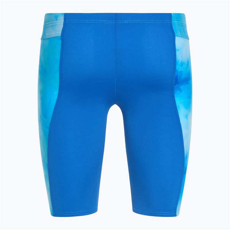 Schwimm-Jammer Herren arena Tie-Dye Jammer Allover Print blue multi/royal 2